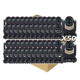 50Pcs/lot 150W LED Moving Head Light Beam Spot 18 Rotating Prisms Dj Dmx Stage Light Effect Light Disco Dj Bar Wedding Club