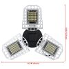2 Pack 80W 8000LM Deformable LED Garage Light bright Shop Ceiling Lights Bulb