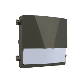 ZION | LED Semi Cut-off Wall Pack | Adjustable Watt 60W/50W/40W | 7200 Lumens | Adjustable CCT 3000K/4000K/5000K | 120V-277V | Built In Photocell | Br