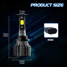 Simple And Creative Automotive LED Bulbs (Option: StyleH11)