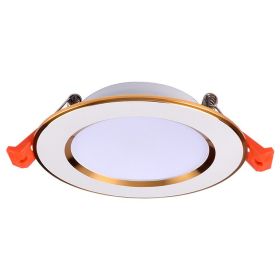 Creative Simple Anti-fog Straw Hat Downlight (Option: Warm white 4000K-3.5inches 7W)