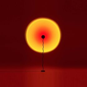 Sunset floor Lamp (size: Orange)